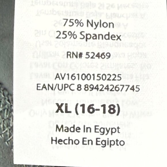 Avia Women's Softsculpt Stretch Green Flare Pants XL 16-18 Moisture Wicking NWT - Picture 8 of 12